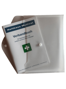 Verbadbuch mit Dokumentationstasche