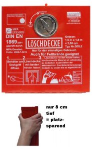 Löschdeckenbehälter 8 tief
